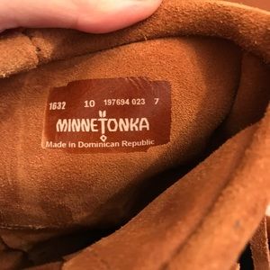 Minnetonka boots